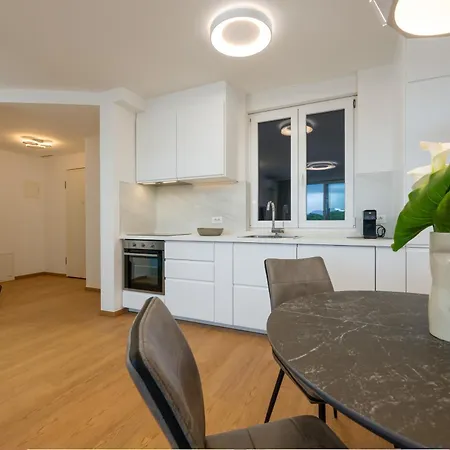 Center With Private Garage Daire *