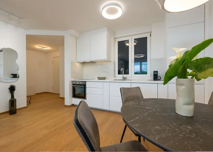 Center With Private Garage شقة *